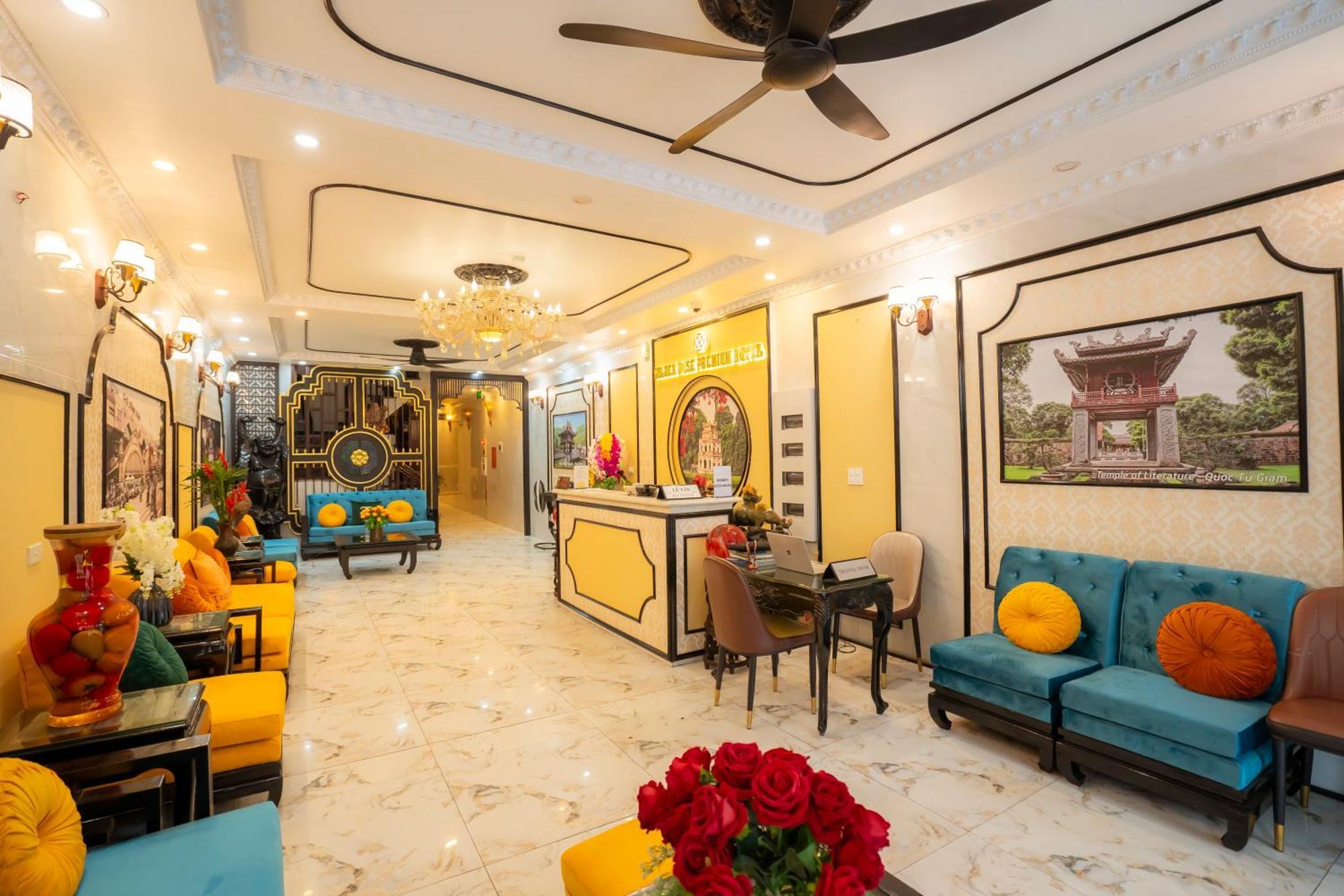 Golden Rose Premium Hotel Hanoi Exterior photo
